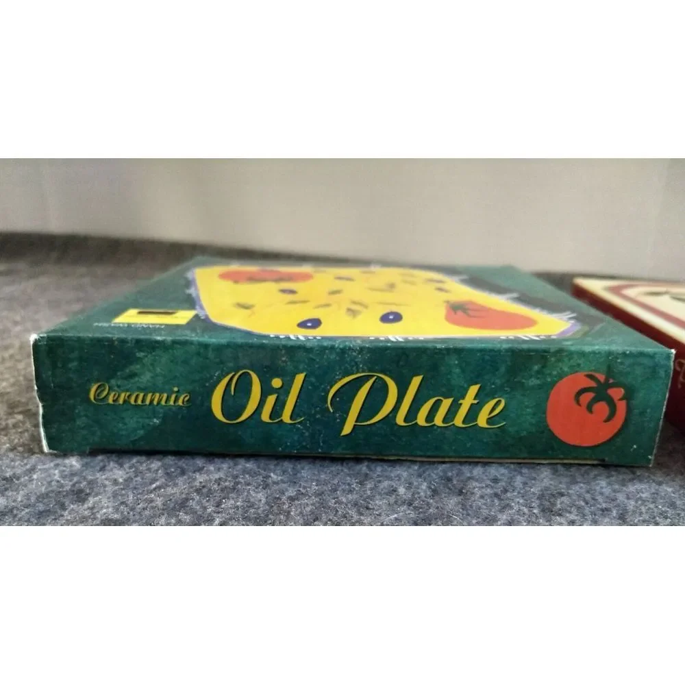 Olive Oil Dipping Bowl Ceramic Dish Giftco Tomato & Olive Graphics Box Lot/2 NEW